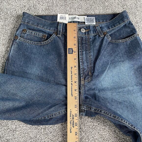 Gap Loose Fit Straight Leg Women's Jeans Blue Faded Denim Size 8 Regular NEW - Picture 11 of 12